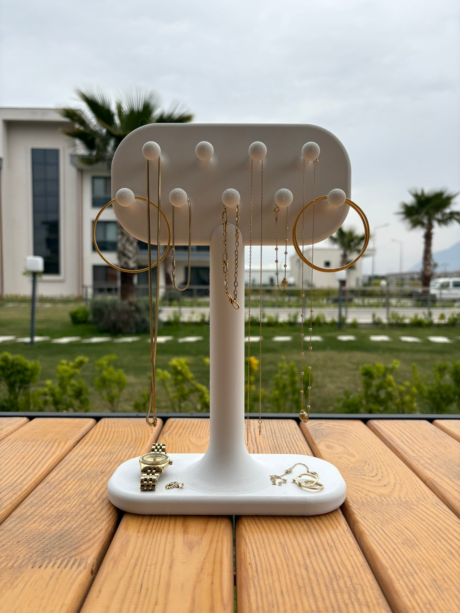 Modern Tasarımlı Takı ve Kolye Standı
