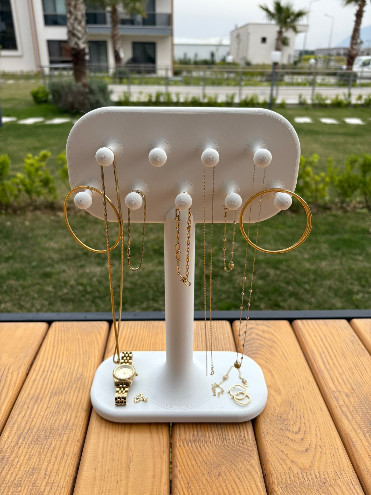 Modern Tasarımlı Takı ve Kolye Standı - Görsel 3